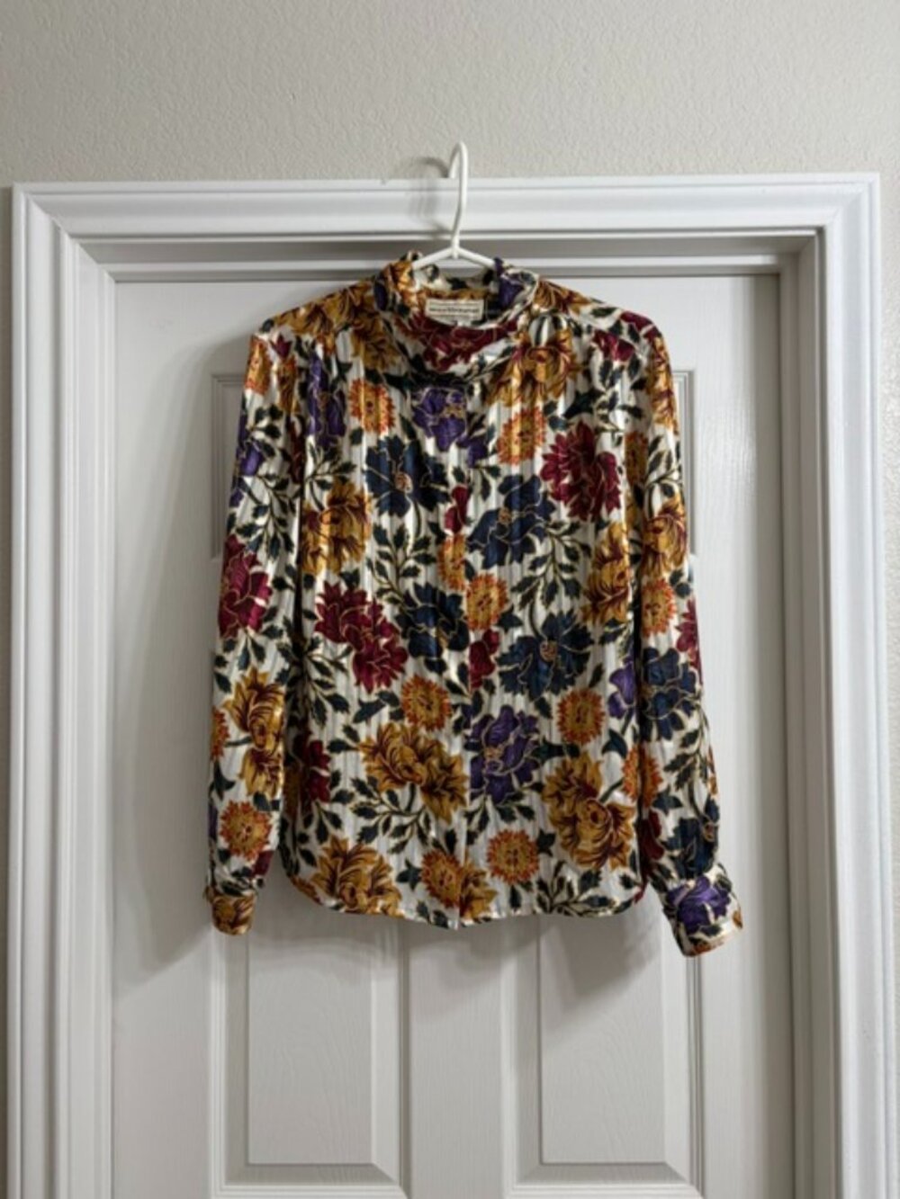 Westbound Brand Vintage Women's Floral Blouse, Size 8